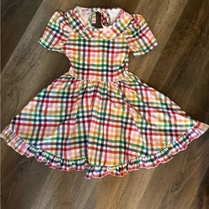 NWOT primary color plaid back to school dress